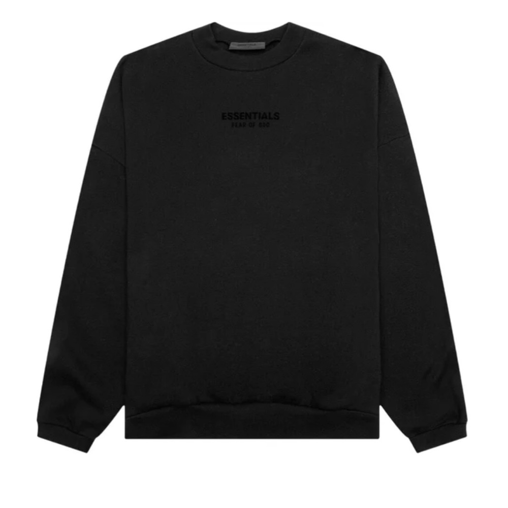 Fear of God Essentials Crewneck 'Jet Black